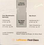 Mendelssohn - Bruch, Menuhin, De Burgos, Boult – Violin Concertos (CD)