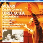 Mozart - Chick Corea, Friedrich Gulda, Concertgebouw Orchestra, Nikolaus Harnoncourt – Double Concerto / Compositions (CD)
