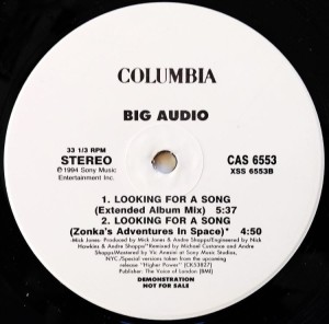 Big Audio ‎– Looking For A Song 12"