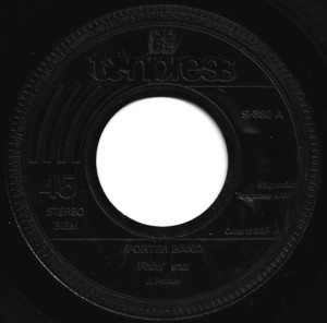 Porter Band – Fixin' / Aggresion 7"