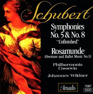 Schubert - Johannes Wildner, Philharmonia Cassovia – Symphonies Nos. 5 & 8 (CD)