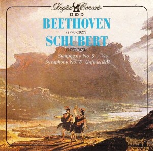 Beethoven, Schubert – Symphony No. 5 / Symphony No. 8 "Unfinished" (CD)