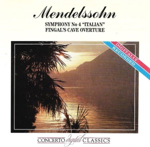 Mendelssohn - Vienna Festival Orchestra – Symphony No 4 "Italian" Fingal's Cave Overture (CD)