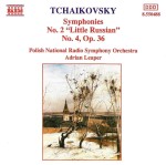 Tchaikovsky - Polish National Radio Symphony Orchestra, Adrian Leaper – Symphonies No. 2 Op. 17 "Little Russian" / No. 4, Op. 36 (CD)