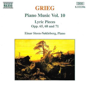 Grieg - Einar Steen-Nøkleberg – Piano Music Vol. 10 (CD)