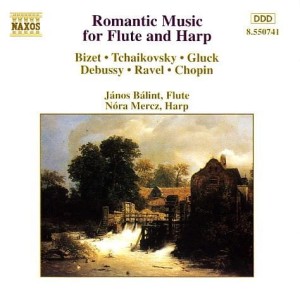 Bizet, Tchaikovsky, Gluck, Debussy, Ravel, Chopin - János Bálint, Nóra Mercz – Romantic Music For Flute And Harp (CD)