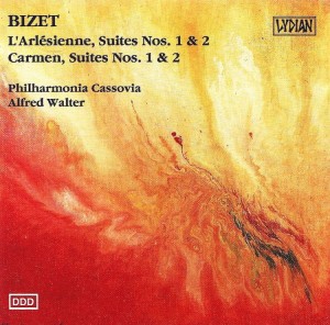 Bizet - Alfred Walter, Philharmonia Cassovia – L'Arlesienne - Carmen - Suites (CD)