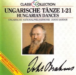 Brahms - Ungarische Nationalphilharmonie, Janos Sandor – Ungarische Tänze 1-21 (Hungarian Dances) (CD)