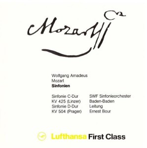 Mozart - SWF Sinfonieorchester Baden-Baden, Ernest Bour – Sinfonien · Sinfonie C-Dur KV 425 (Linzer) · Sinfonie D-Dur KV 504 (Prager) (CD)