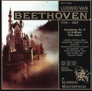 Beethoven - Magdalena Paloczaj, Josef Bacek, Eva Bandova, Peter Kottwald, London Festival Orchestra – Symphony No. 9 In D Minor "Alla Gioia" (CD)
