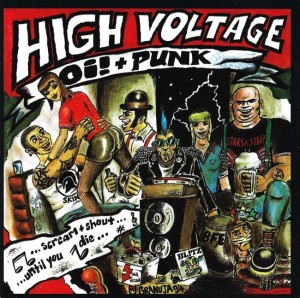 Various ‎– High Voltage Oi! + Punk (CD)