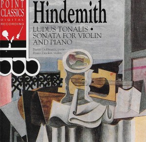 Hindemith - Bruno Zwicker, Dieter Goldmann – Ludus Tonalis - Sonata For Violin And Piano (CD)
