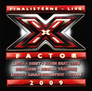 Various – X Factor Finalisterne Live 2009 (CD)