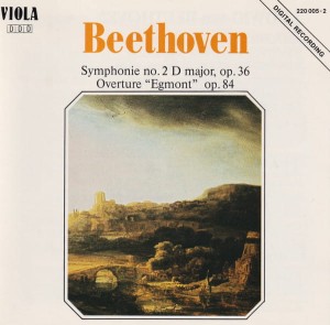 Ludwig van Beethoven, The London Symphony Orchestra – Sinfonie Nr. 2 D-dur, Op. 36 / Ouvertüre "Egmont", Op. 84 (CD)