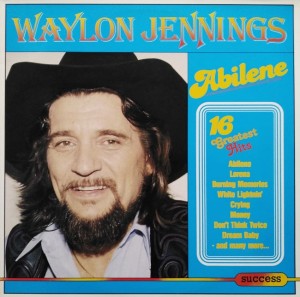 Waylon Jennings – Abilene 16 Greatest Hits LP