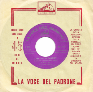 Sergio Bruni – La Cremagliera Delle Dolmiti / Casetta In Canada' 7"