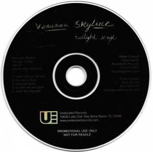 Venusian Skyline – Twilight Songs (CD)