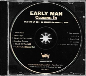 Early Man – Closing In (CD)