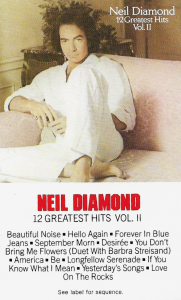 Neil Diamond – 12 Greatest Hits, Volume II (MC)
