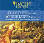 Bach – Secular Cantatas BMV 204 & 208 / Weltliche Kantaten BMV 204 & 208 (CD)