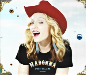 Madonna ‎– Don't Tell Me (CD)