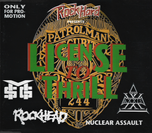Various ‎– RockHard Presents - License To Thrill (CD)