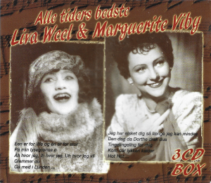 Liva Weel / Marguerite Viby ‎– Alle Tiders Bedste (Box 3CD)