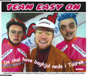 Team Easy On ‎– De Skal Have Baghjul Nede I Touren (CD)