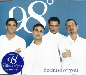 98 Degrees – Because Of You (CD)