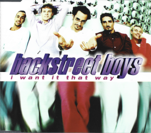 Backstreet Boys – I Want It That Way (CD)