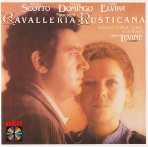 Mascagni: Renata Scotto, Placido Domingo, Pablo Elvira, National Philharmonic Orchestra, James Levine – Cavalleria Rusticana (CD)