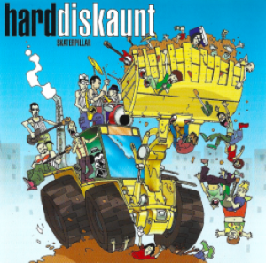 Harddiskaunt ‎– Skaterpillar (CD)