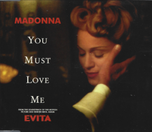 Madonna – You Must Love Me (CD)