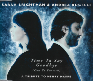 Sarah Brightman & Andrea Bocelli – Time To Say Goodbye (Con Te Partirò) (CD)