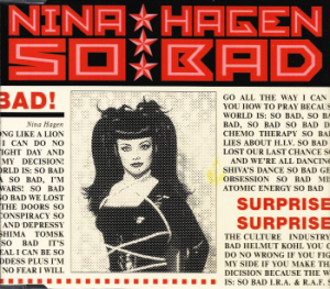 Nina Hagen ‎– So Bad (CD)