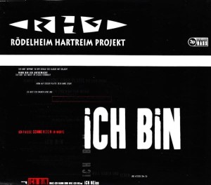Rödelheim Hartreim Projekt – Ich Bin (CD)