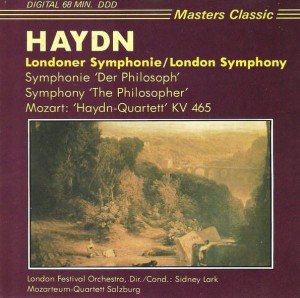 Haydn, Mozart, London Festival Orchestra, Mozarteum-Quartett Salzburg – Londoner Symphonie / London Symphony (CD)