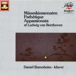 Ludwig Van Beethoven / Daniel Barenboim ‎– Måneskinssonaten, Pathétique, Appassionata (CD)