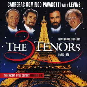 Carreras, Domingo, Pavarotti With Levine – The Three Tenors In Paris (CD)