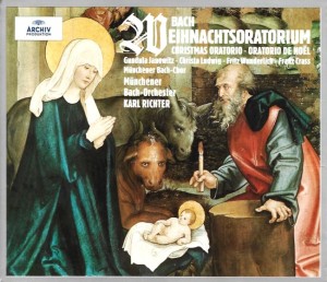 Bach - Gundula Janowitz, Christa Ludwig, Fritz Wunderlich, Franz Crass, Münchener Bach-Chor, Münchener Bach-Orchester, Karl Richter – Weihnachtsoratorium BWV 248 (Box 3CD)