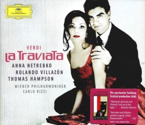 Verdi - Anna Netrebko, Rolando Villazón, Thomas Hampson, Wiener Philharmoniker, Carlo Rizzi – La Traviata (Box 2CD)