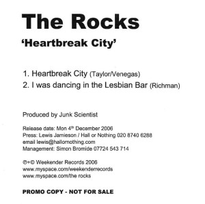 The Rocks – Heartbreak City (CD)
