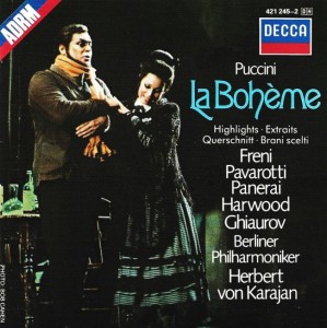 Puccini - Orchester Der Deutschen Oper Berlin, Herbert von Karajan – La Bohème - Highlights (CD)