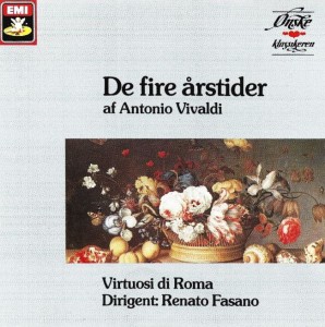 Antonio Vivaldi, Virtuosi Di Roma ‎– De Fire Årstider (CD)