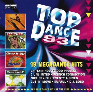 Various – Top Dance 93 - 19 Megadance Hits (CD)