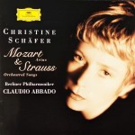 Mozart, R.Strauss - Christine Schäfer, Berliner Philharmoniker, Claudio Abbado – Mozart and Strauss - Orchestral Songs (CD)