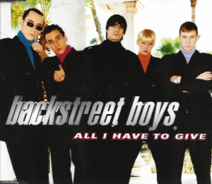 Backstreet Boys – All I Have To Give (CD)